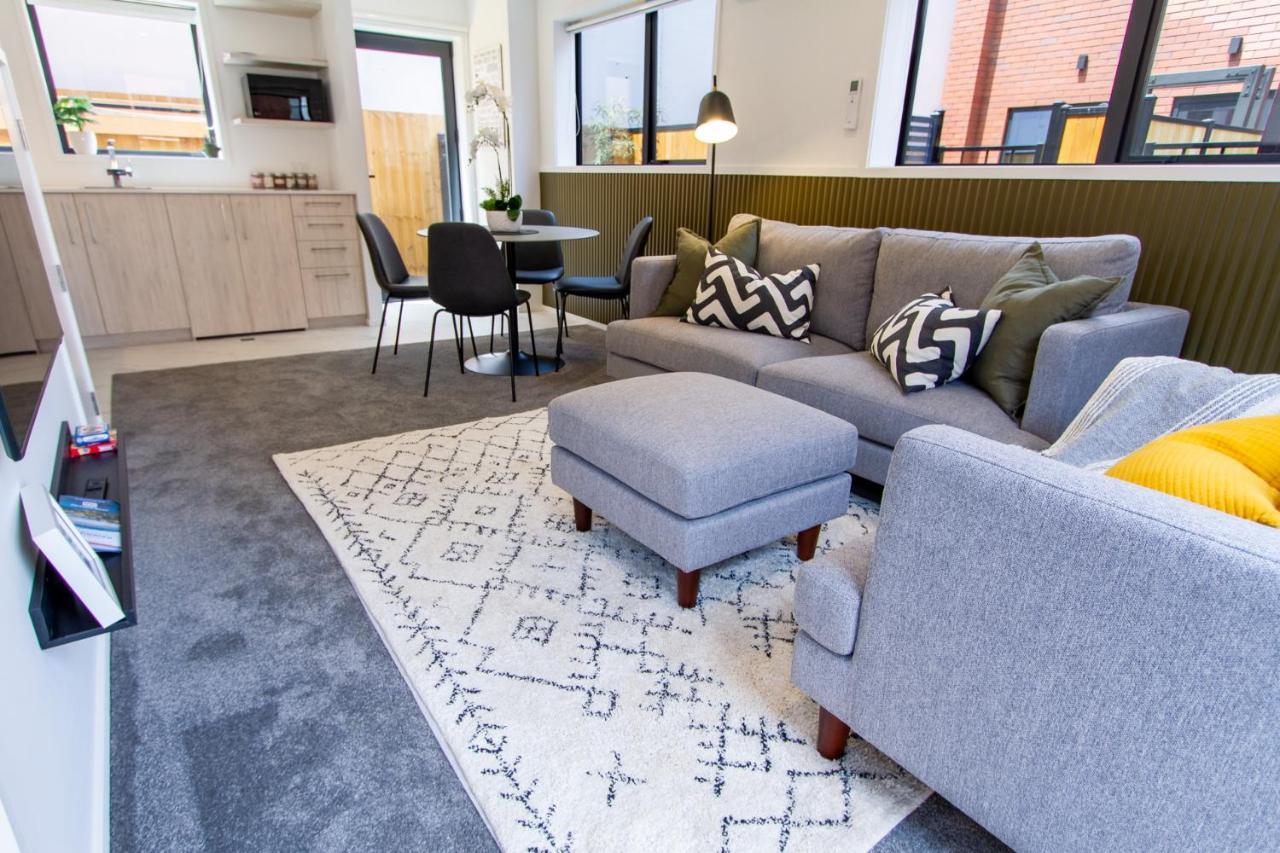 New Sophisticated City Pad Apartment Christchurch Bagian luar foto